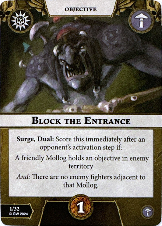 Block the Entrance